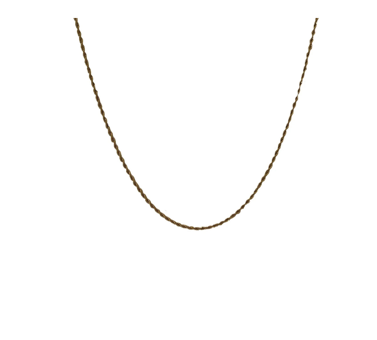 Reel you in rope in necklace