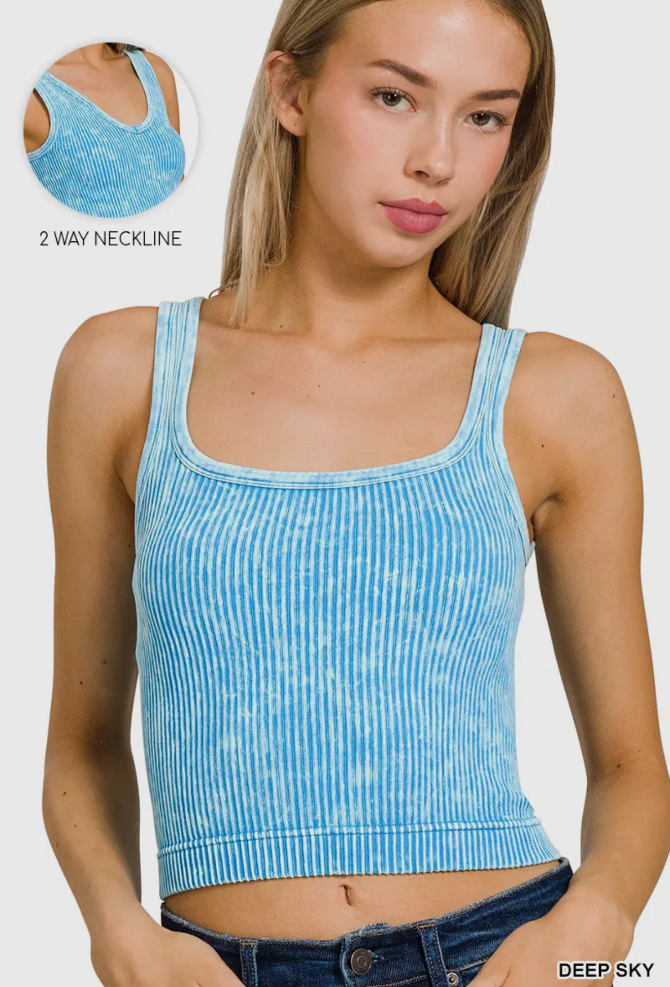 Seamless 2-way tank