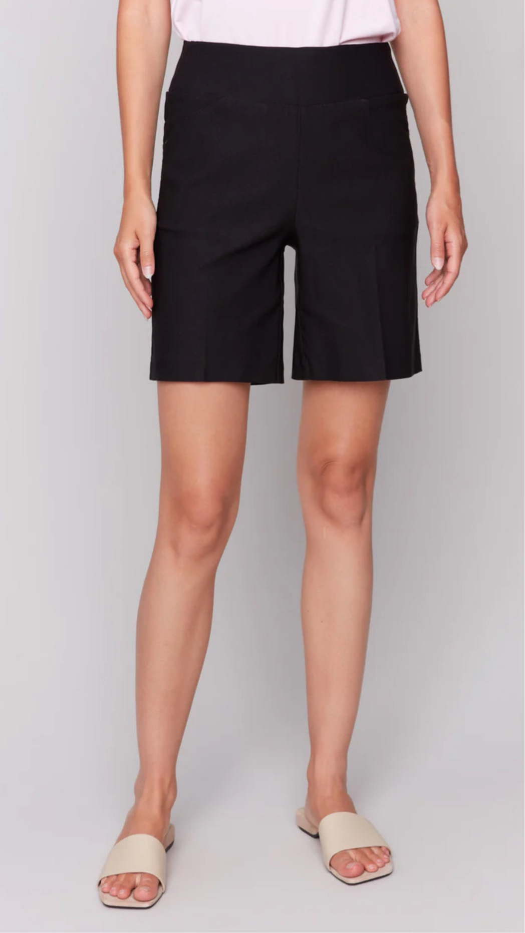 Pull-On Stretch Shorts