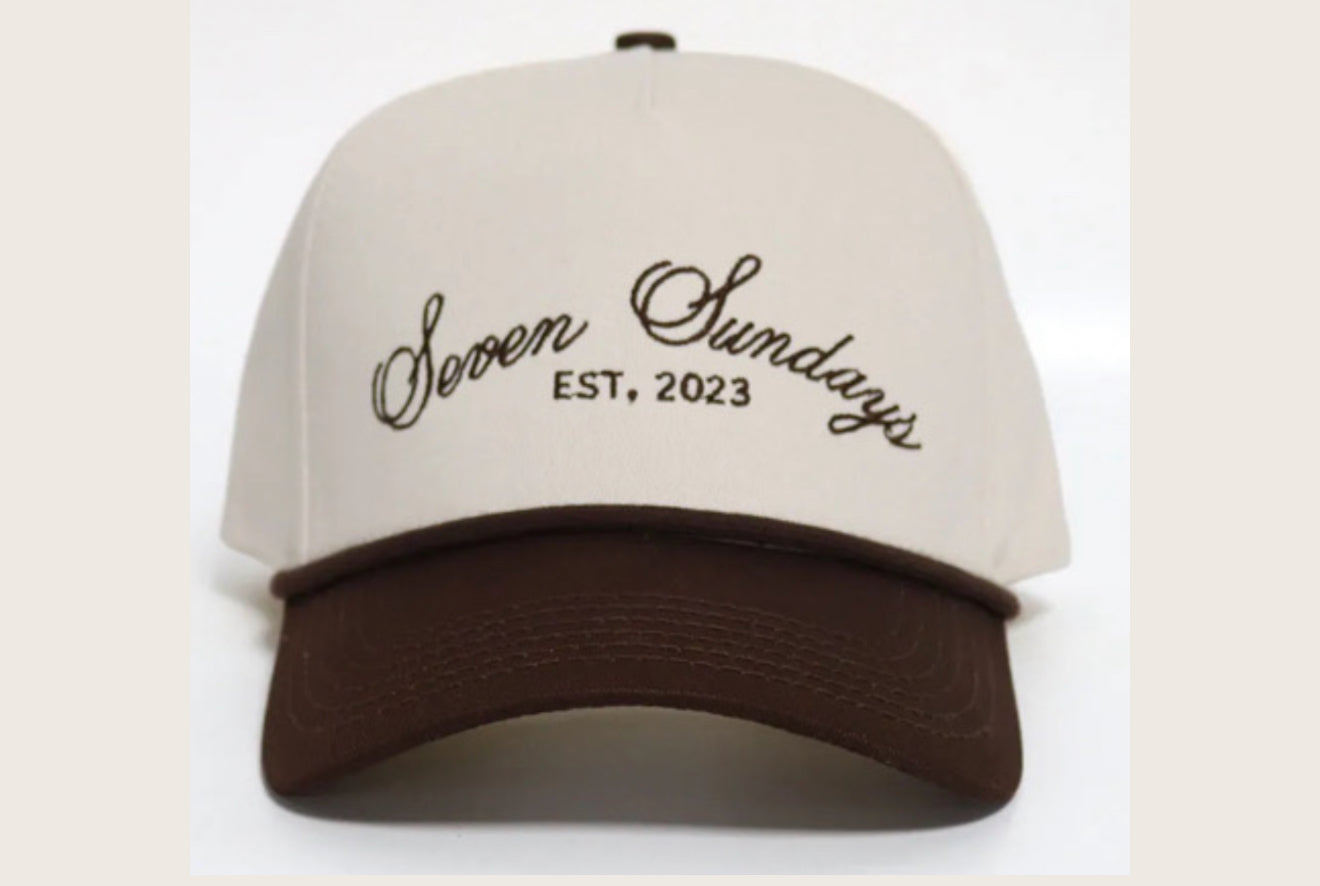 Trucker Hat - Brown/White