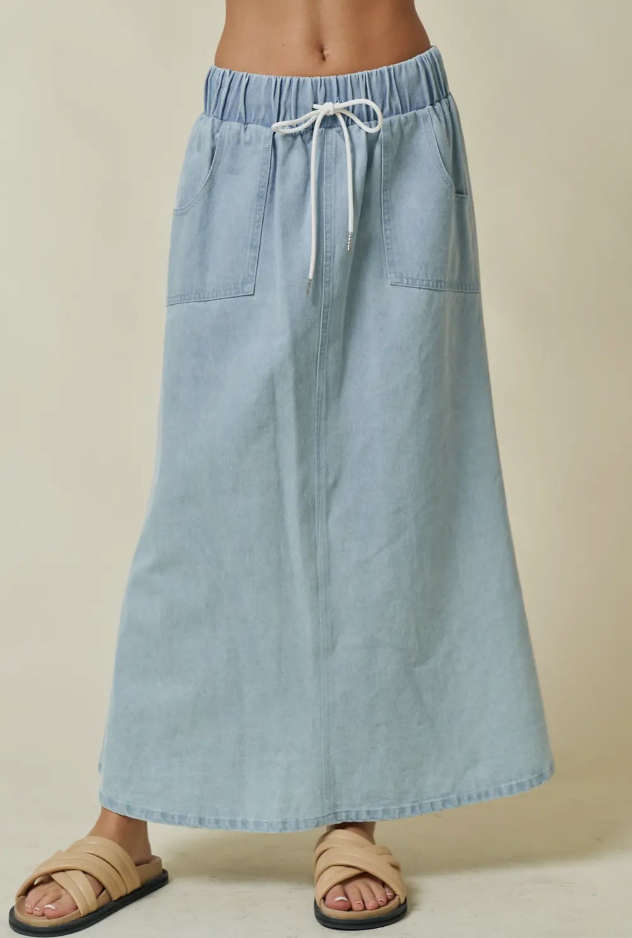 Christina denim skirt