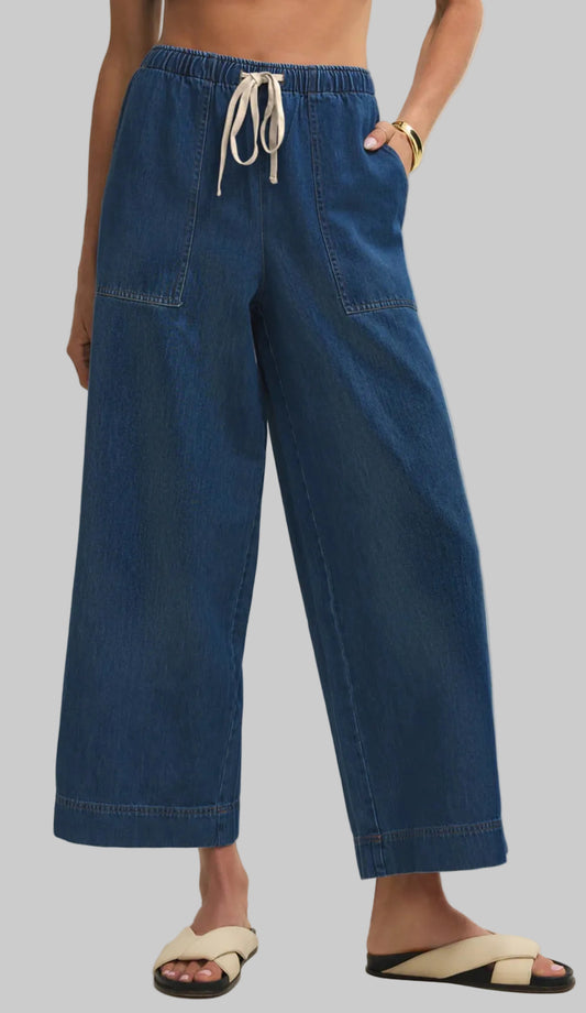 DAYCATION DENIM UTILITY PANT