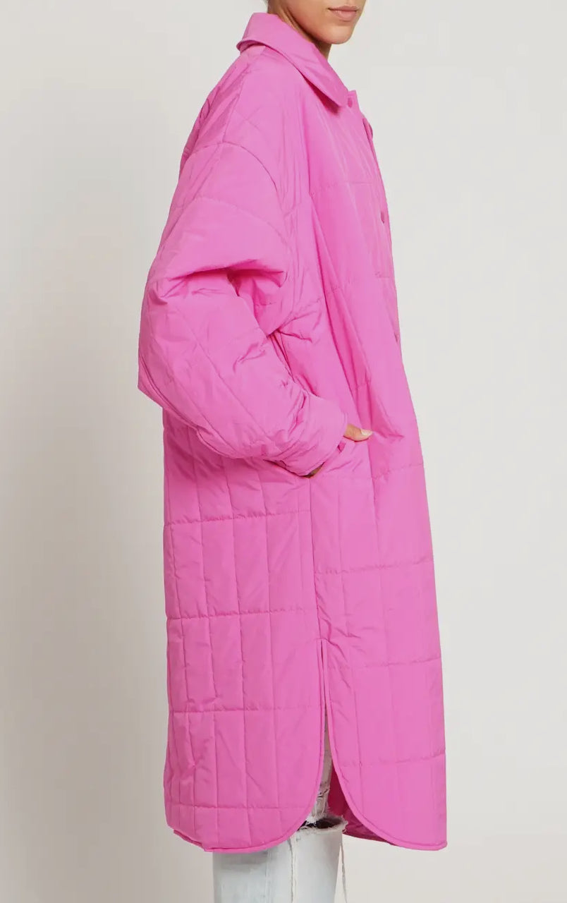 Relaxed long coat