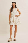 English Rose Mini Dress