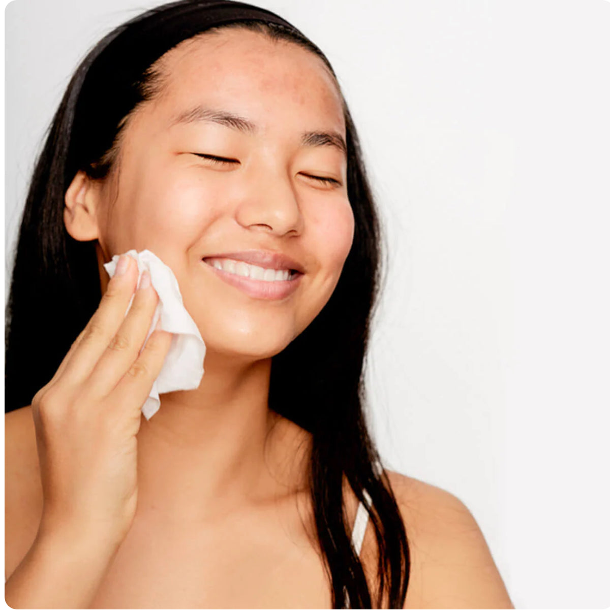 Clean AF facial cleanse wipes