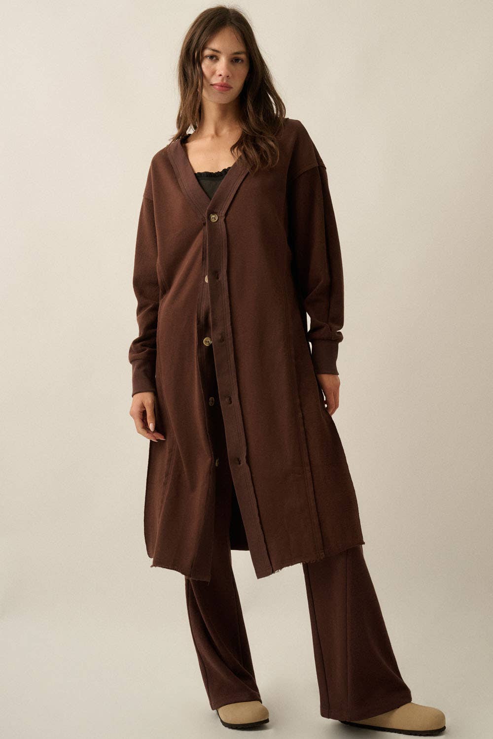 French Button-Up Cardigan
