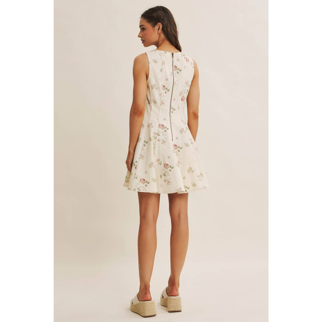 English Rose Mini Dress