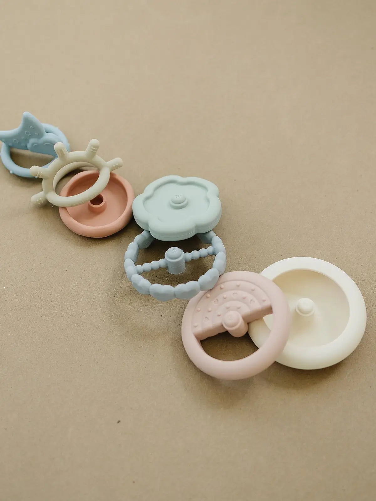 Classic Stacking Teething Ring Toy