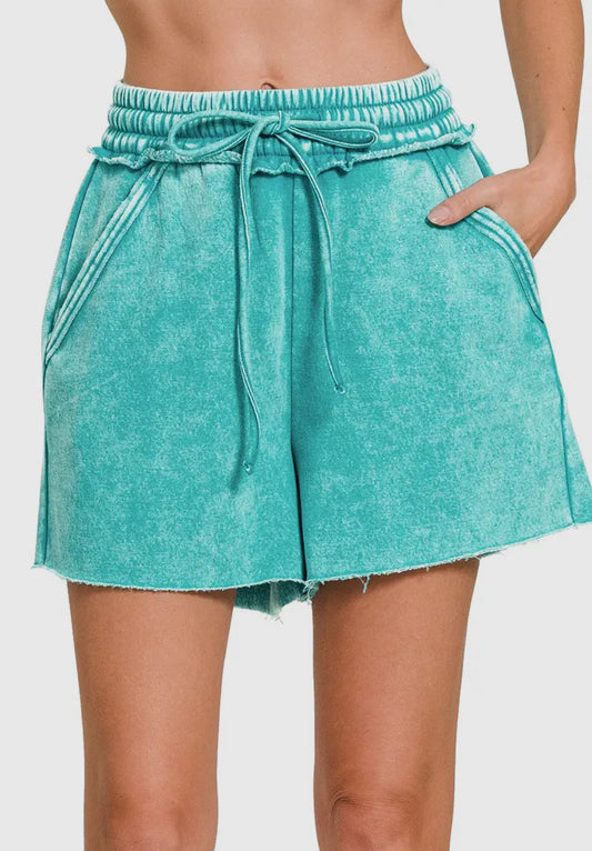 Snow drawstring shorts