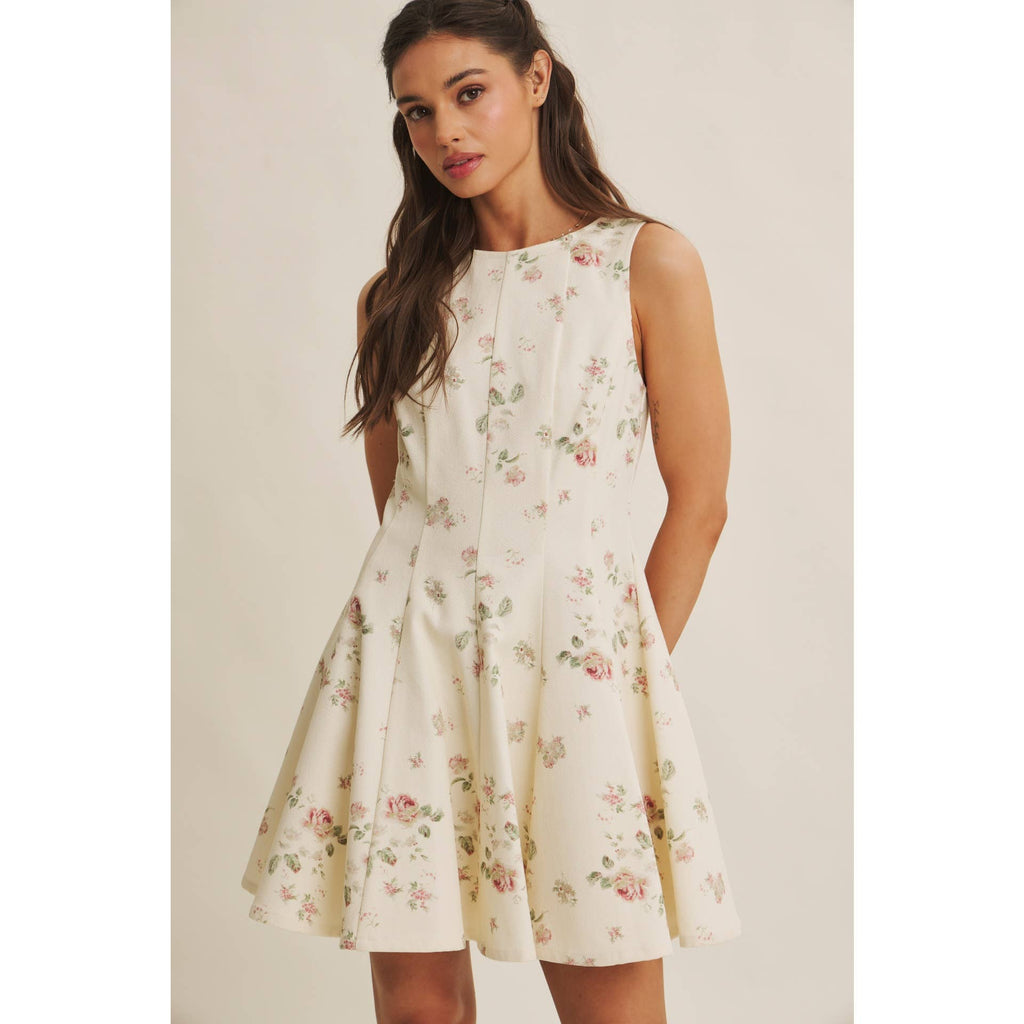 English Rose Mini Dress