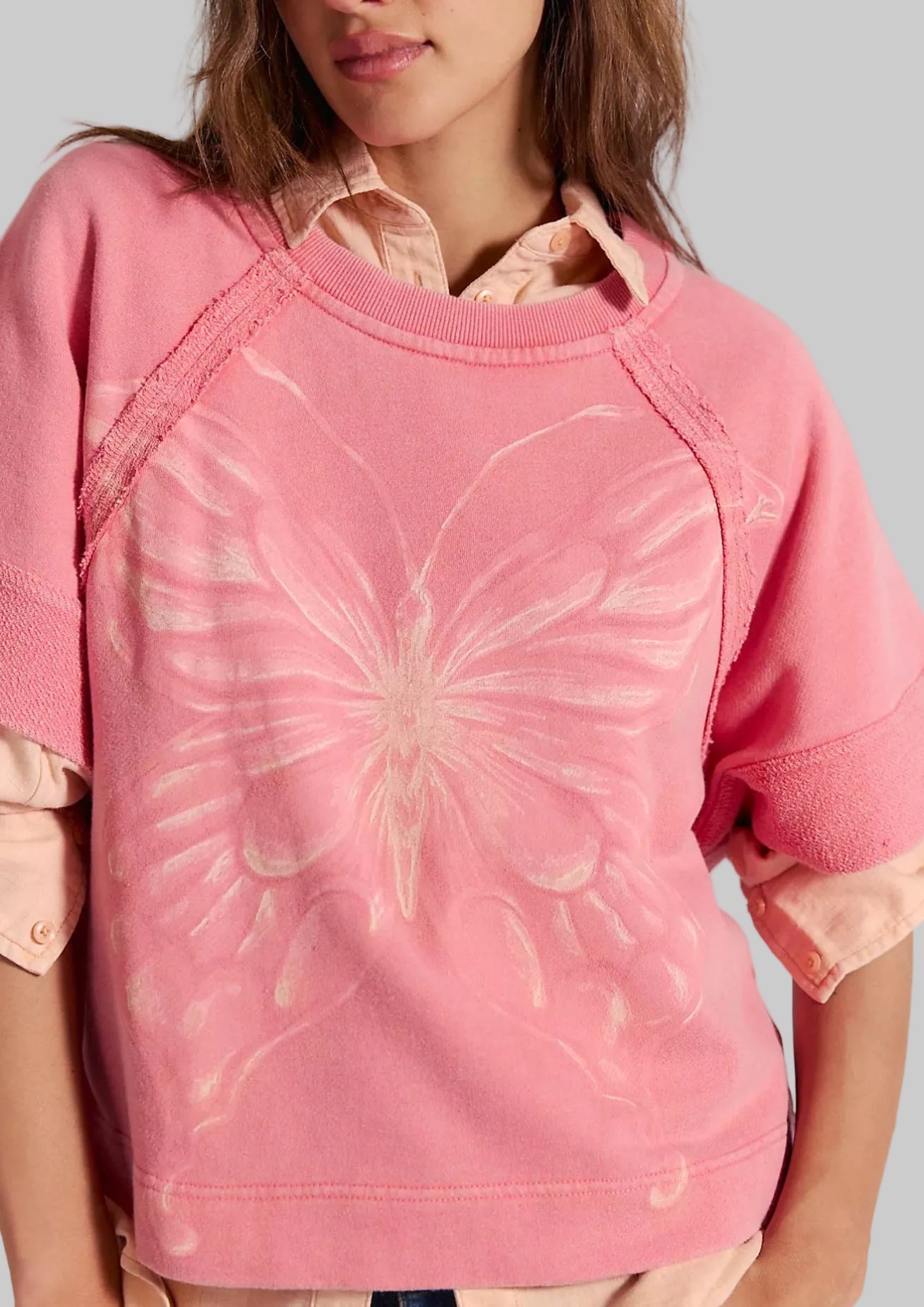 Dahlia Pullover/ vintage Rosie combo