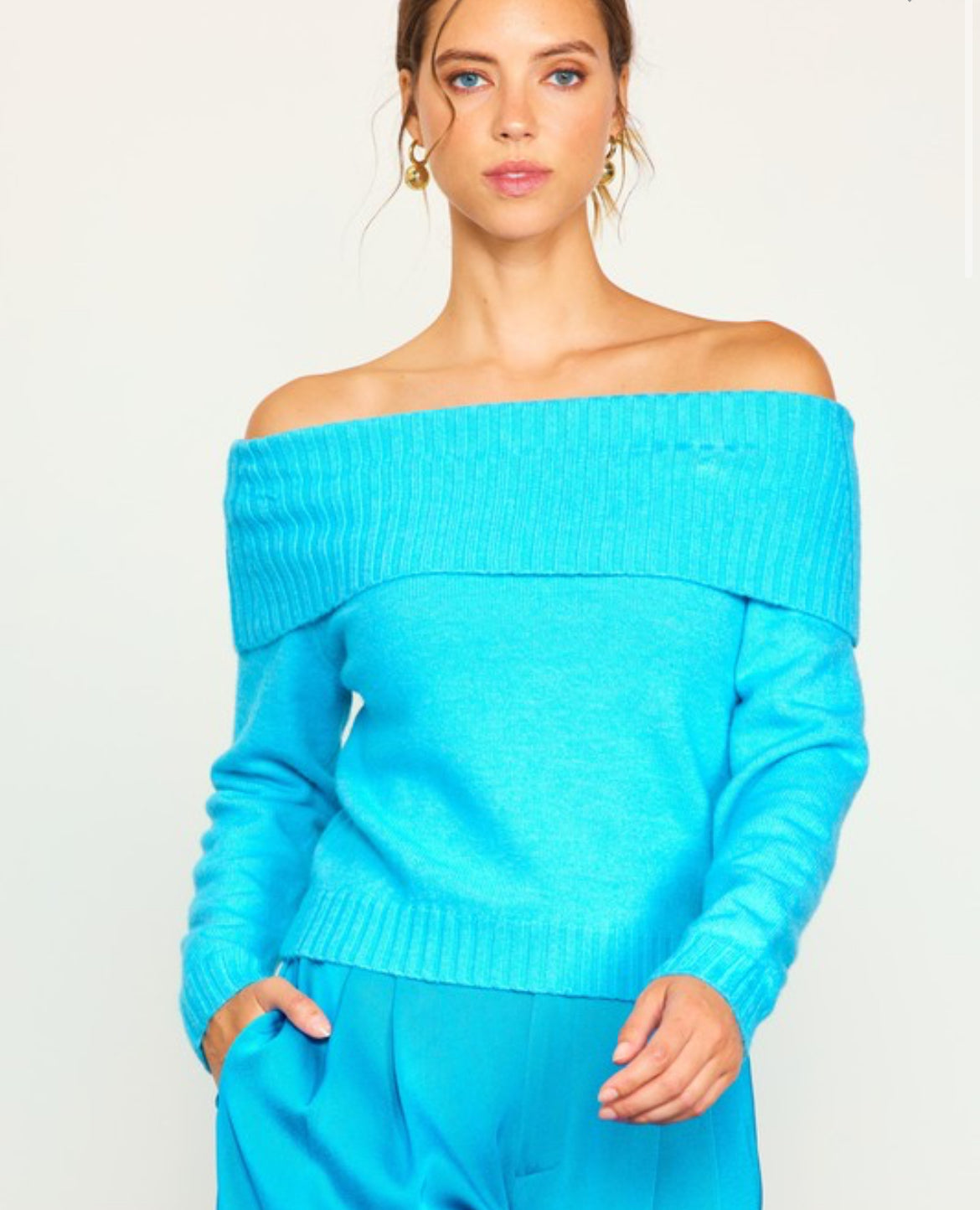 Off Shoulder Long Sleeve