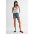 Heidi HIGH-RISE SHORTS RAW HEM