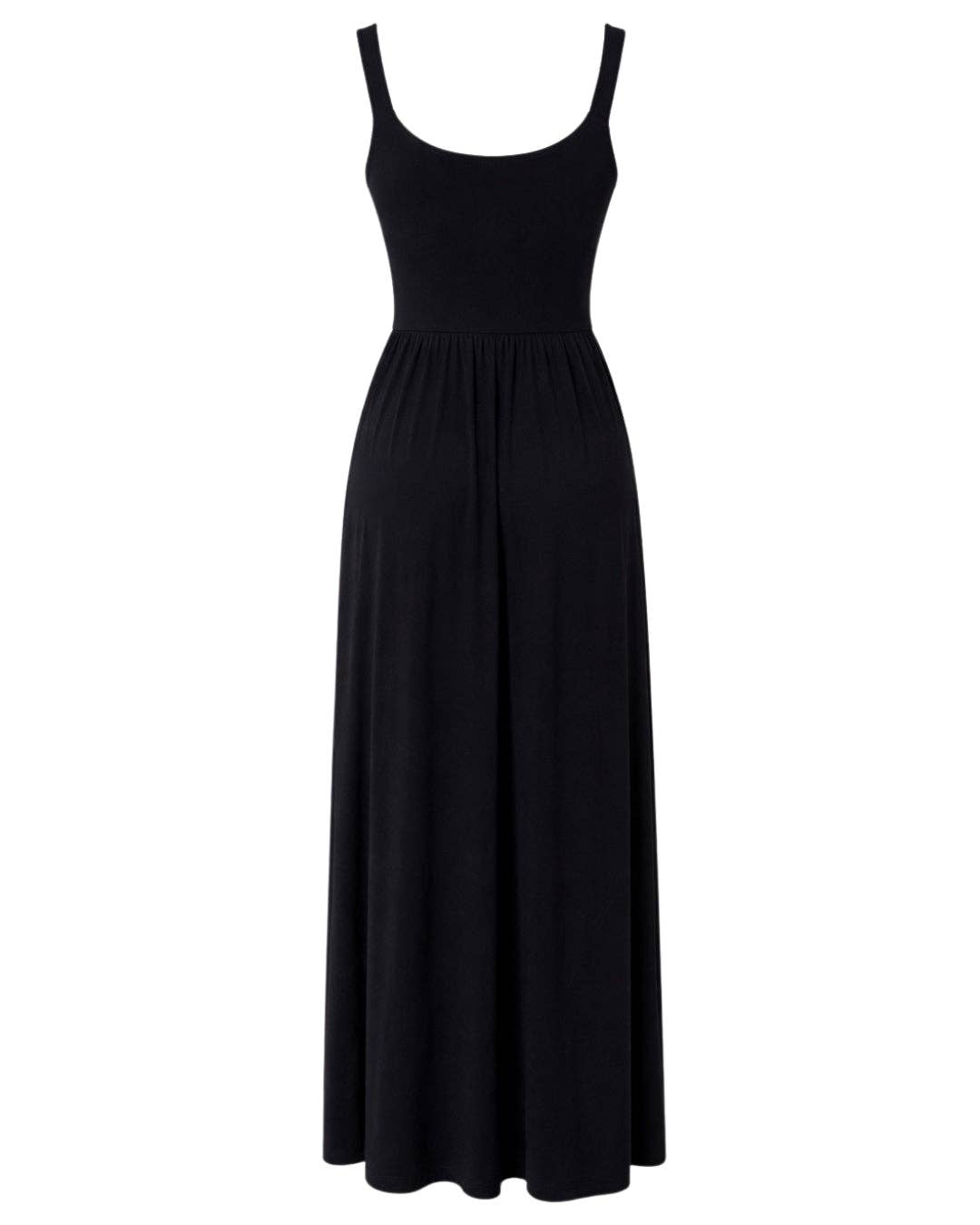Dawn Sleeveless Silky Jersey Flowing Maxi
