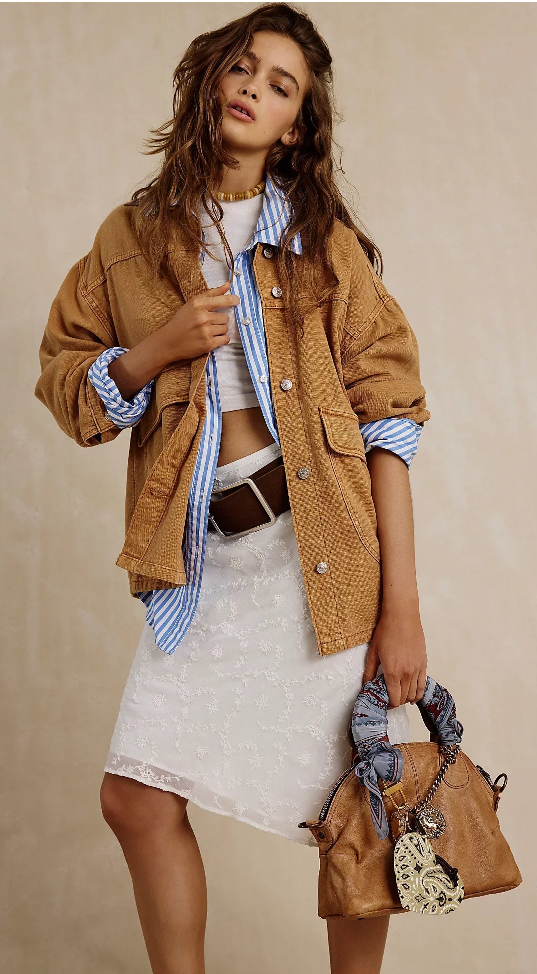 Lemon denim jacket