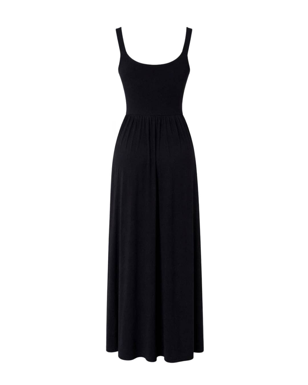 Dawn Sleeveless Silky Jersey Flowing Maxi