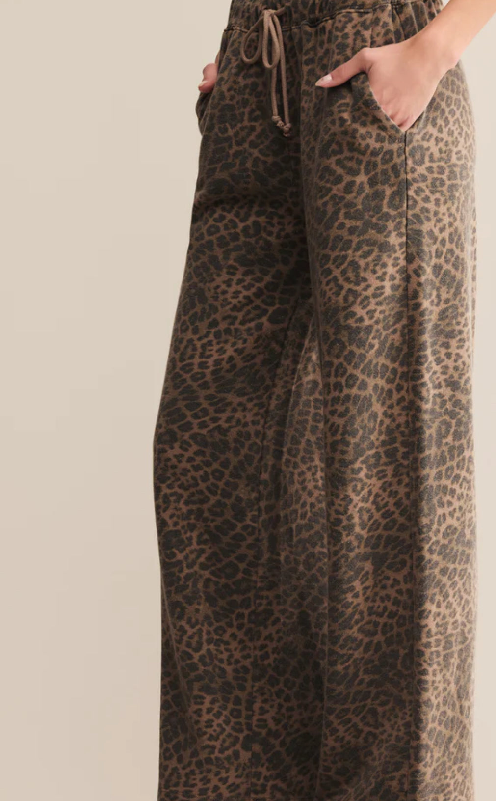 Hunter Knit Leopard Pant