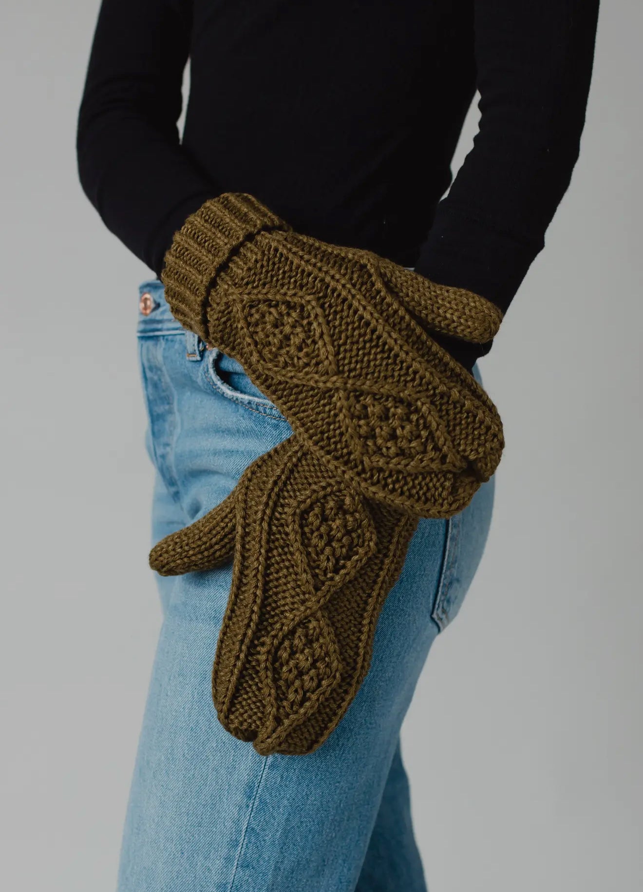 Olive Mittens