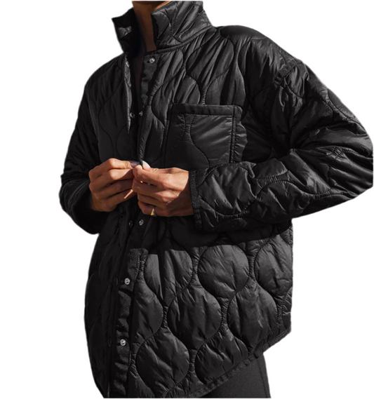 Time is now quilted jacket