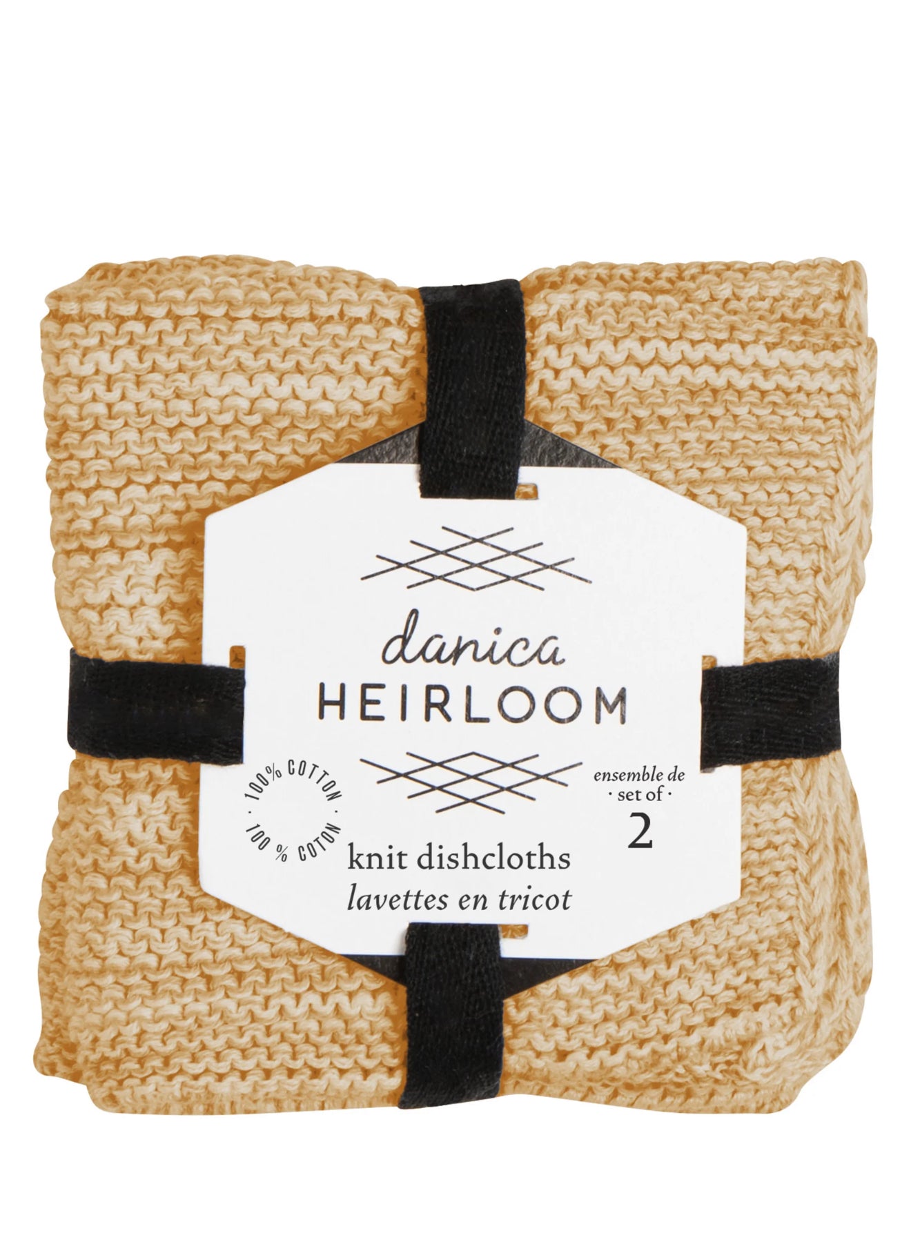 Set/2  knit dish cloths