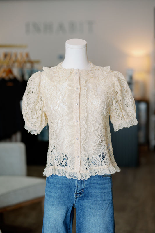 Tea Time Lace Blouse