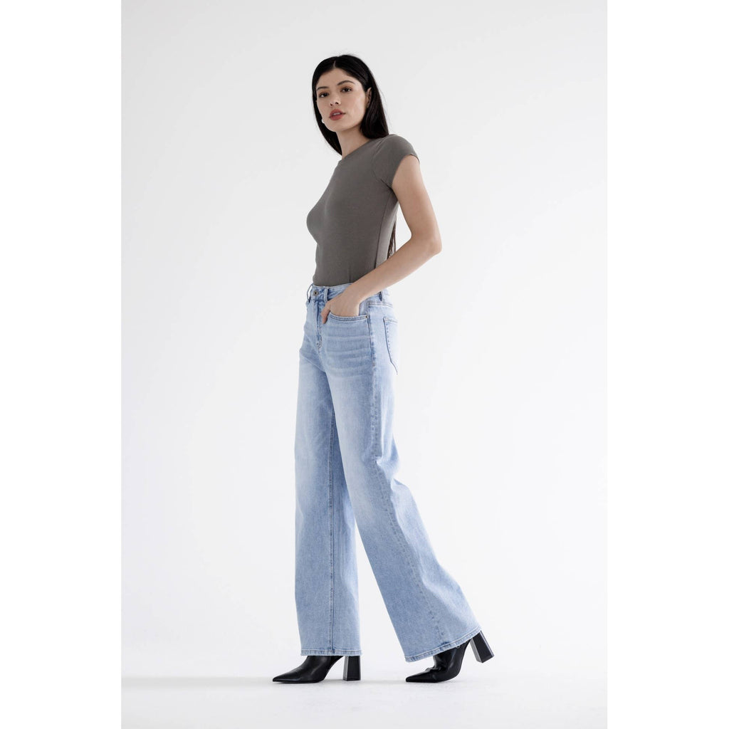 SUPER HIGH RISE STRAIGHT LEG LOOSE FIT