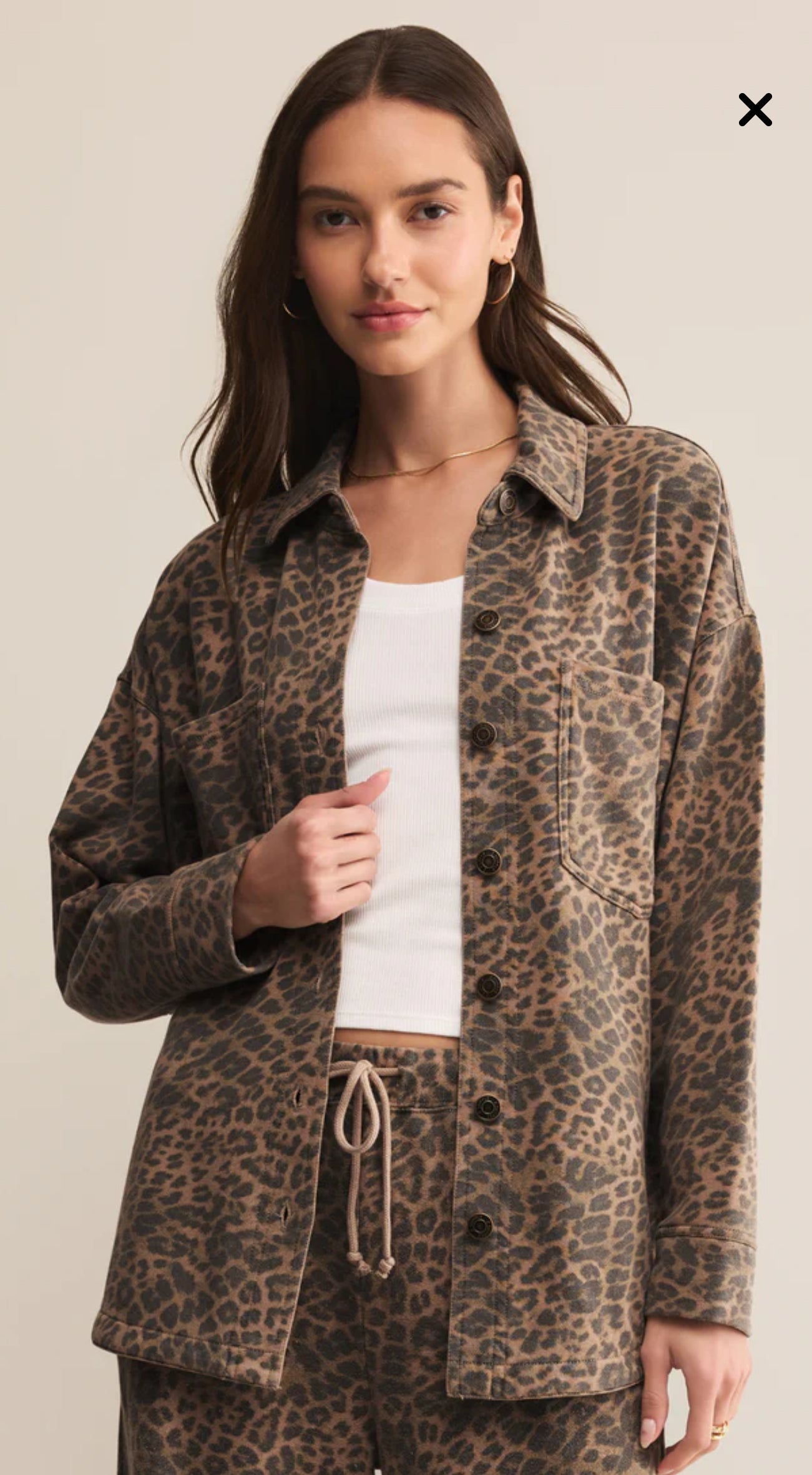 All Day Leopard jacket