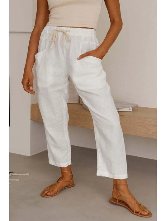 Florence Linen Pants