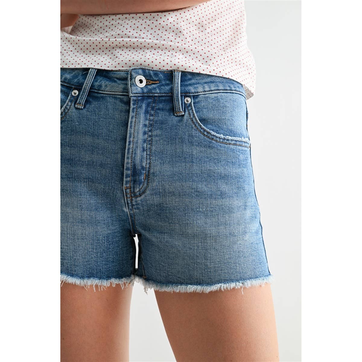Heidi HIGH-RISE SHORTS RAW HEM