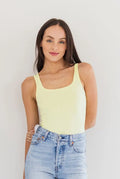 Priv Hannah Bodysuit in Lemoncello