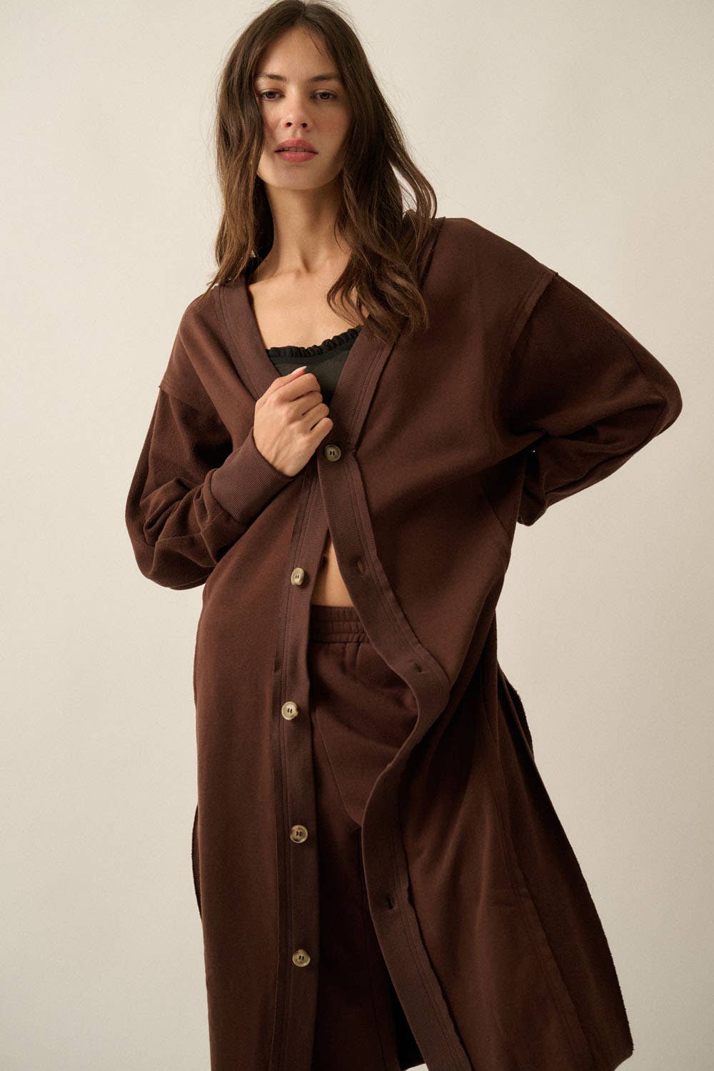 French Button-Up Cardigan
