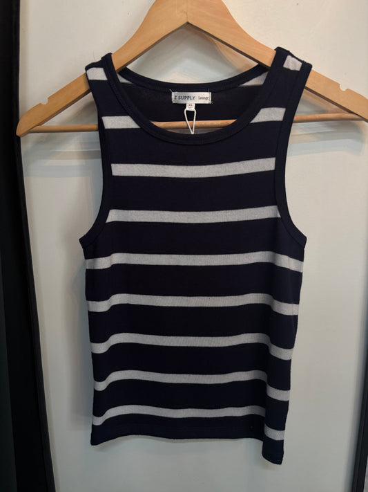 Luxe Stripe Lounge Tank