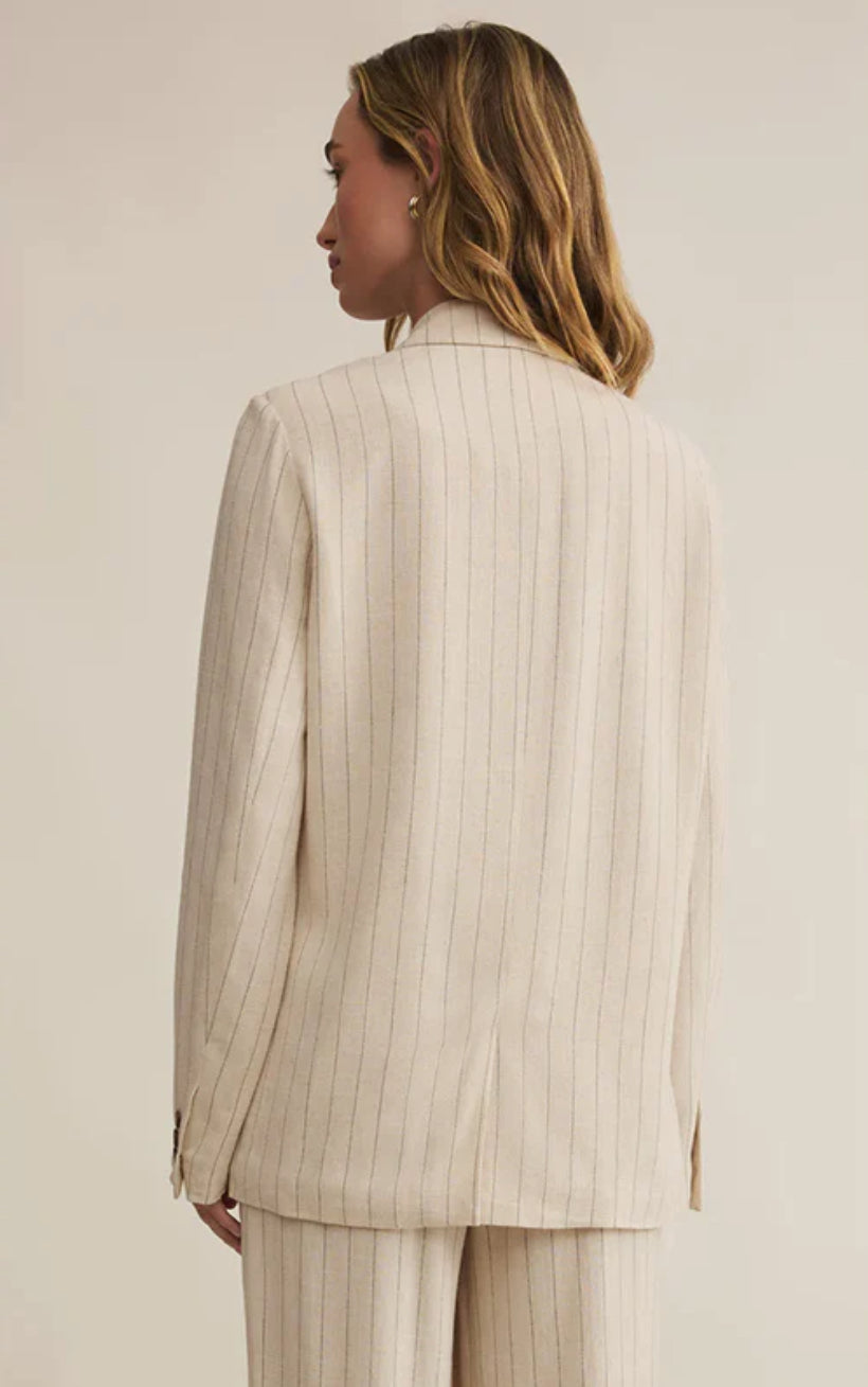 Livingston Pinstripe Blazer