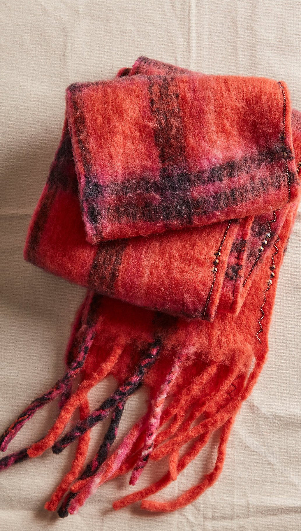 Highland Plaid Skinny/Pink Combo