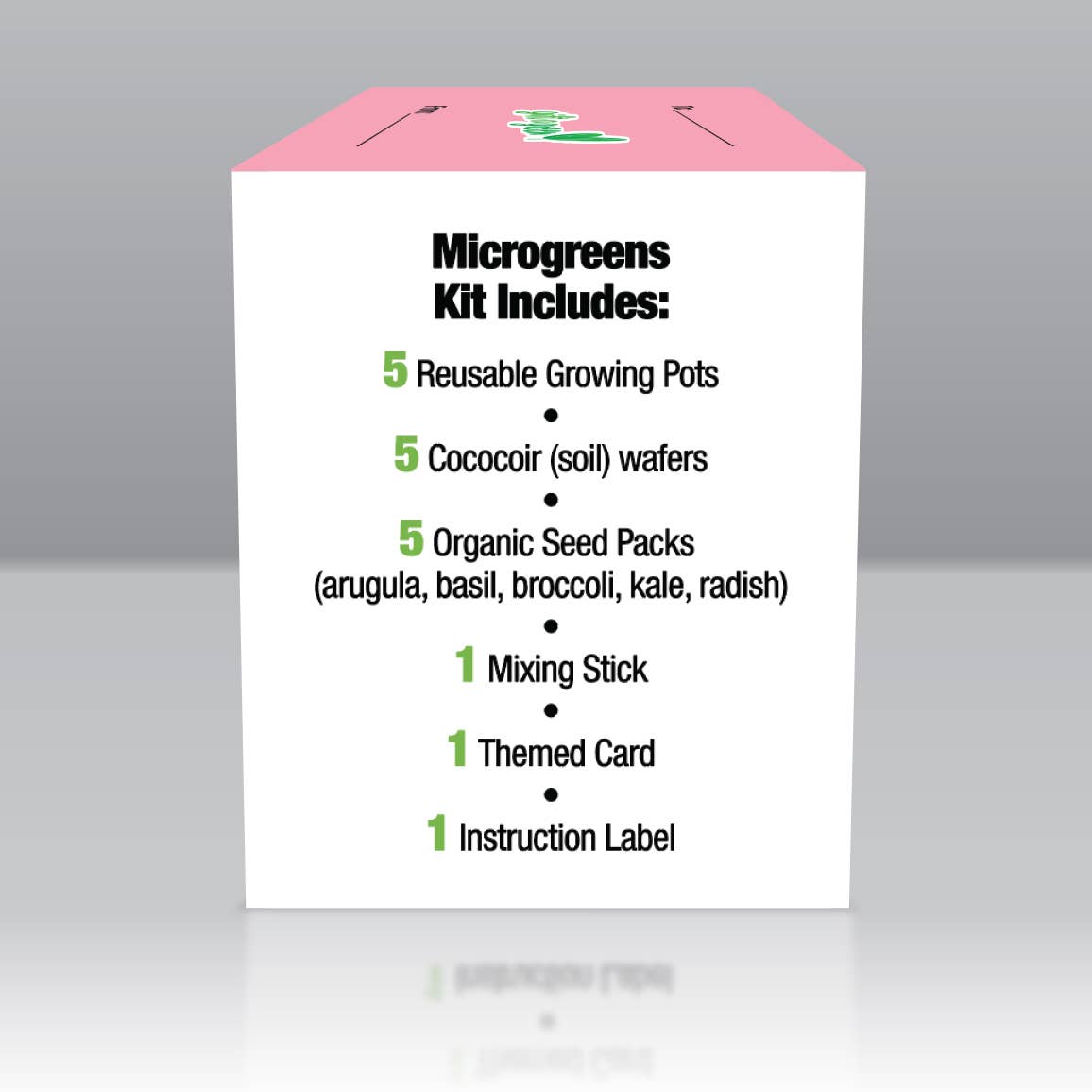 Gift Box - Mother's Day Sow and Grow Organic Microgreens