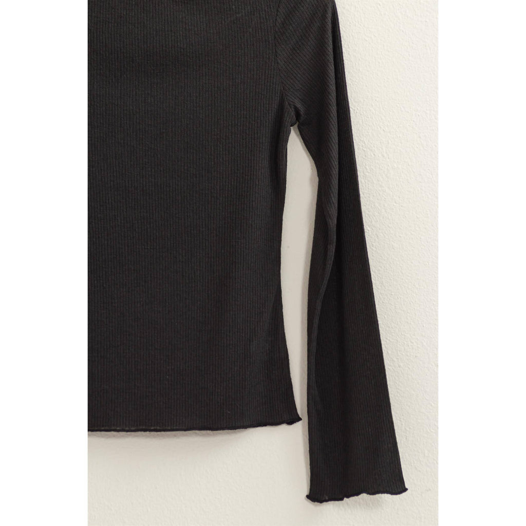 Rachel Ribbed Long Sleeve Top