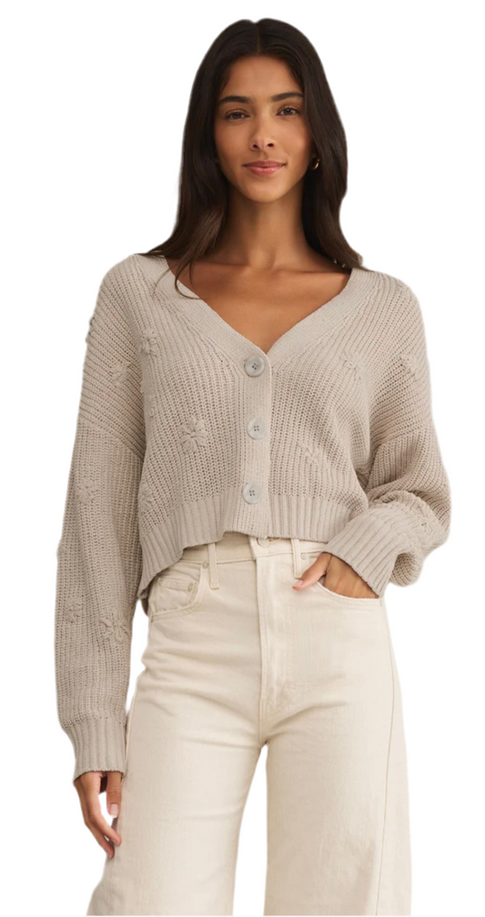 FLEUR CROPPED CARDIGAN