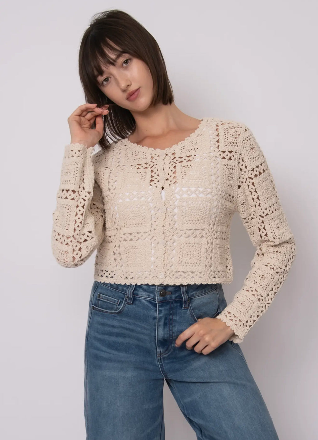 RD Style Laurel long sleeve cardigan