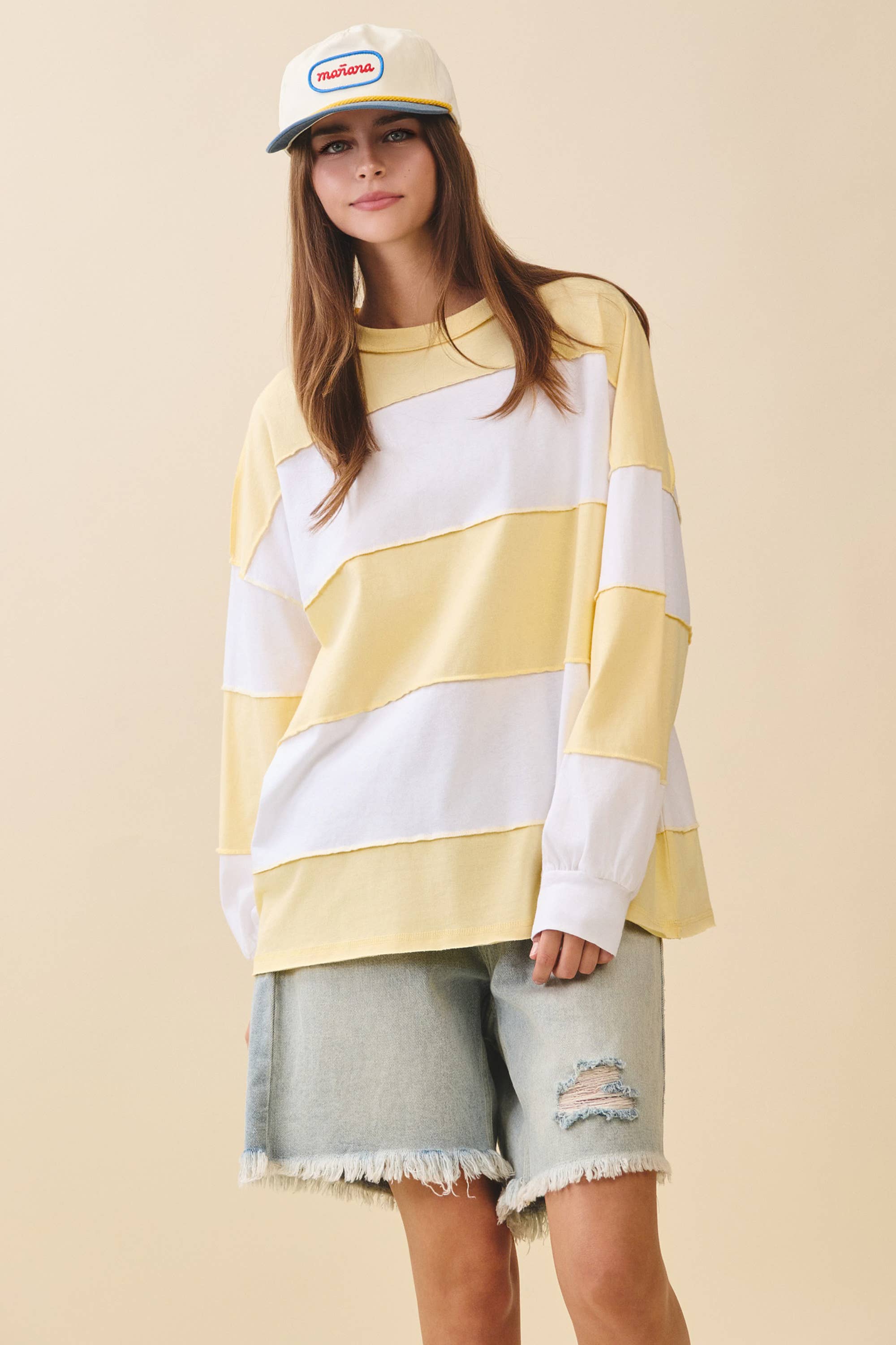 Lemon White long sleeve