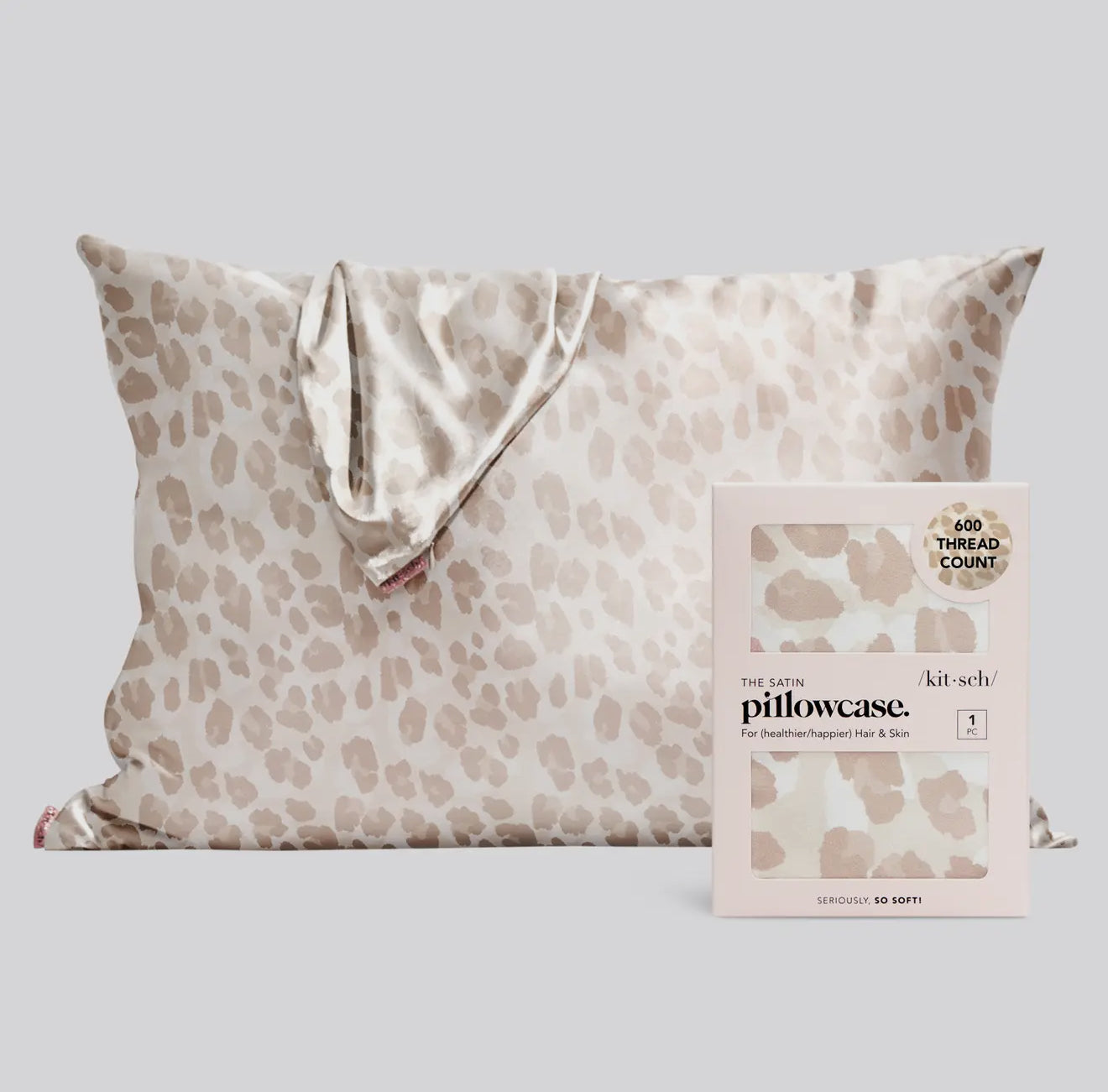 Satin Pillowcase Standard - Cherry Print