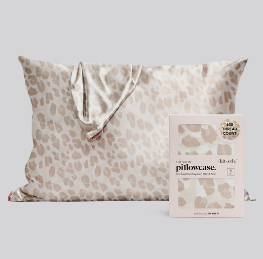 Satin Pillowcase Standard - Cherry Print