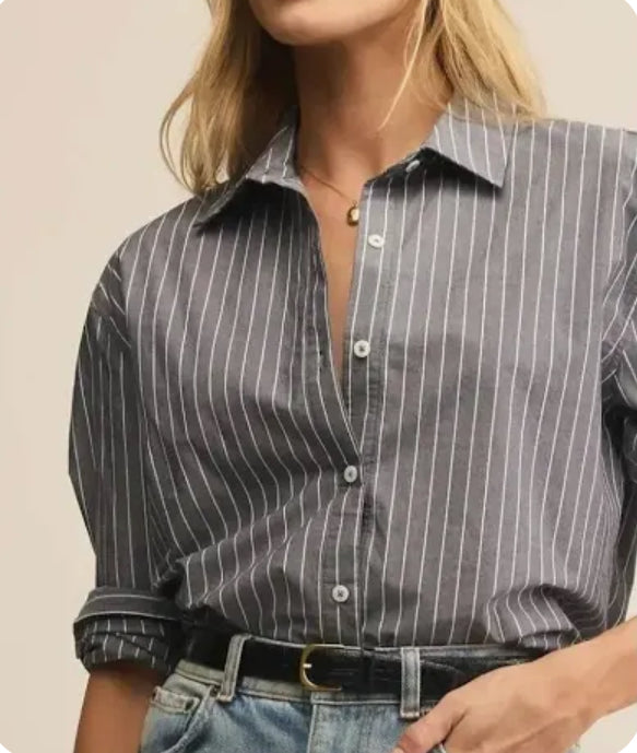 Seaport striped Poplin shirt