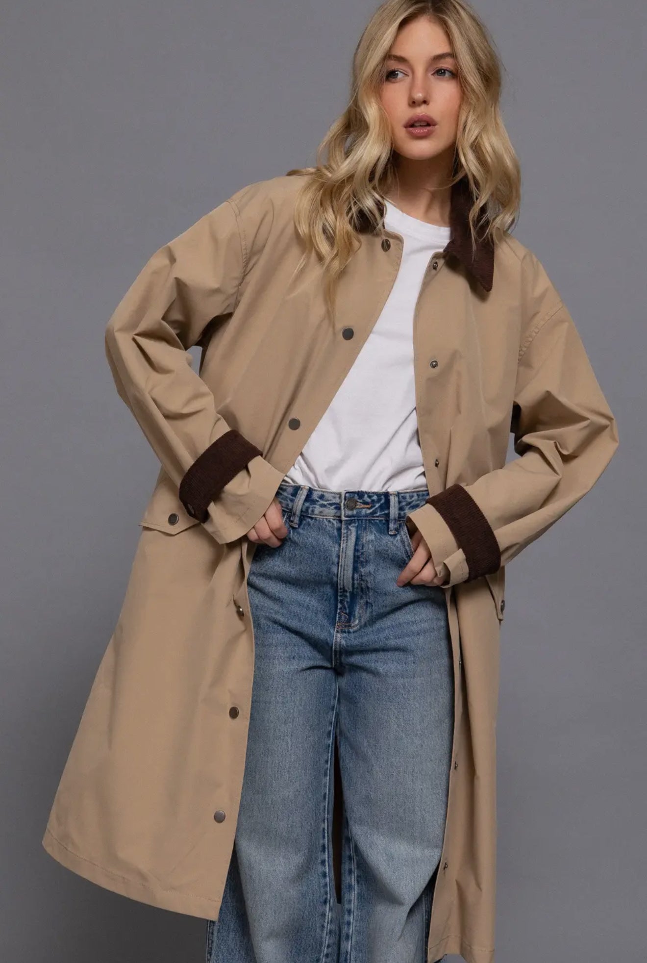 The Jessica long trenchcoat