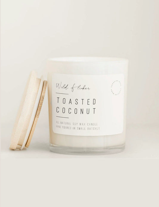 Toasted coconut Woodwick