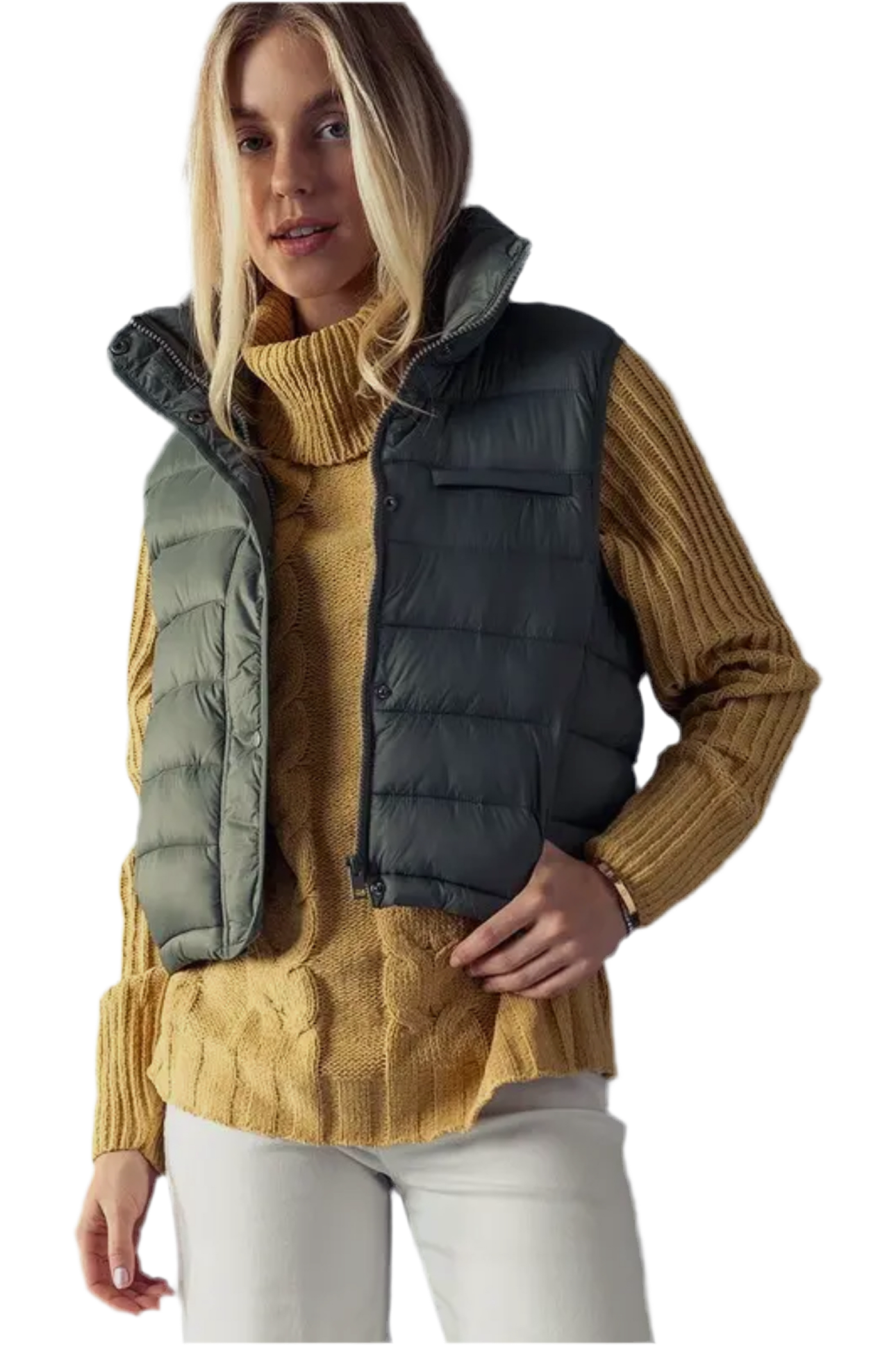 Quilted vest