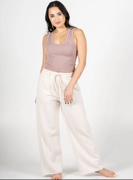 Recycled Poly/cotton Fleece pant