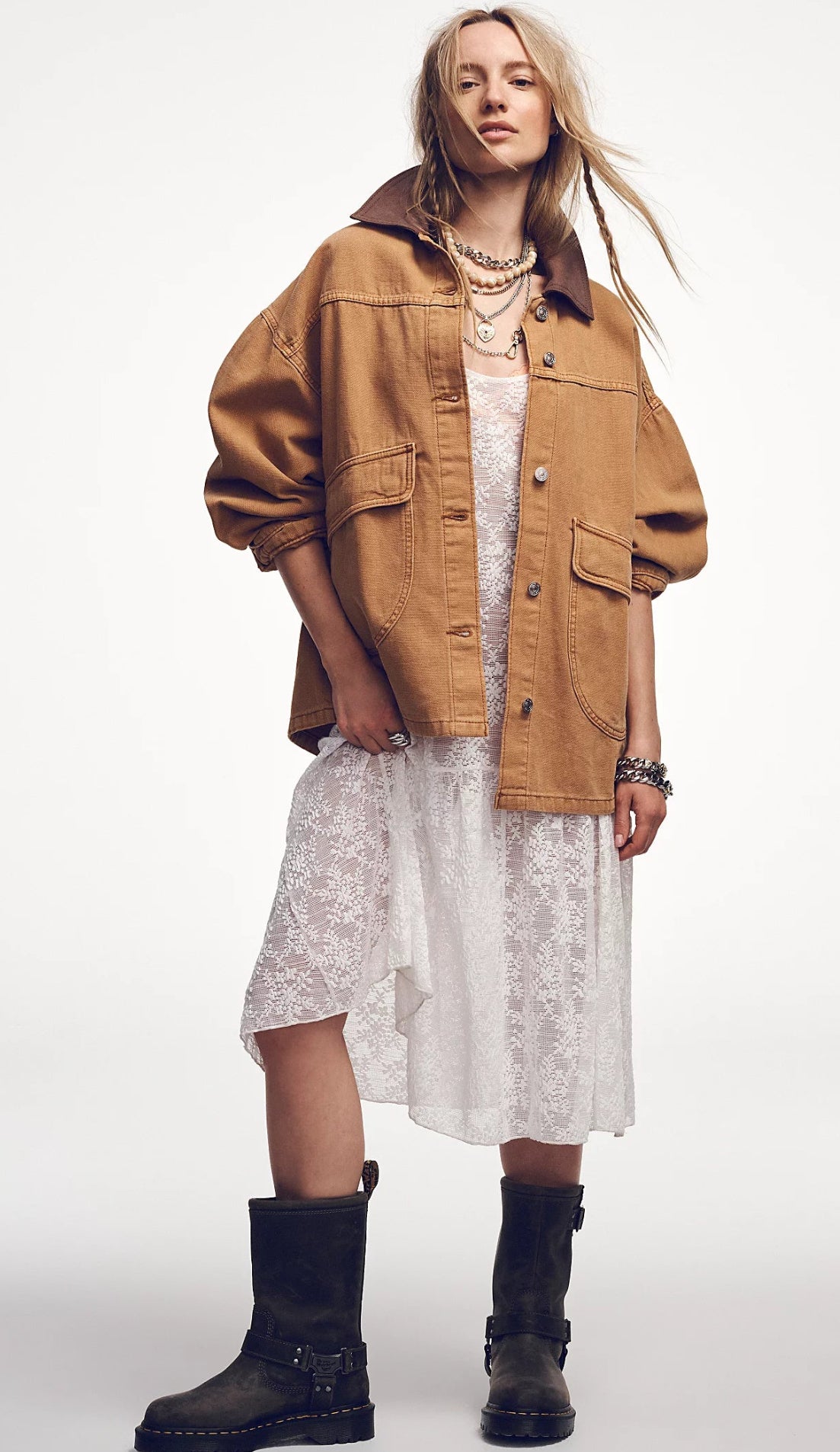 Lemon denim jacket