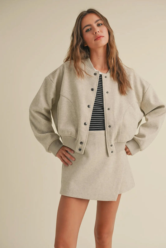 Prep cropped jacket