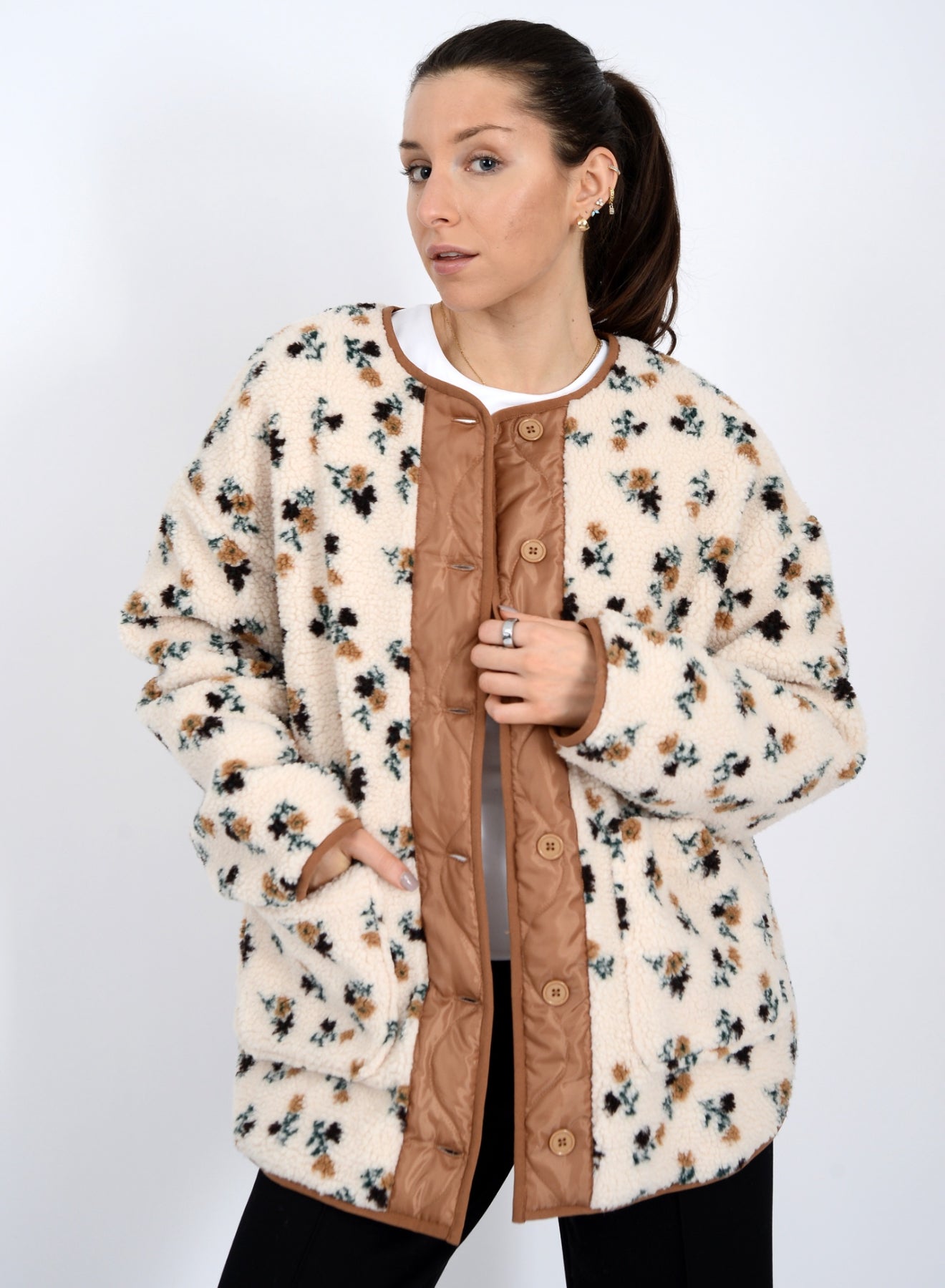 Sophia Sherpa jacket