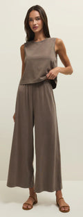 Zsupply Scout jersey crop flare pants